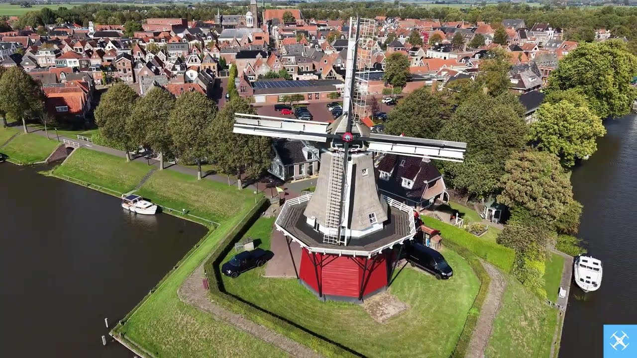 DJI Mini 5 Pro & DJI ND 32 Auto Mode - Dokkum Frysl&acirc;n (NL) September 2025 #dokkum #dji #drone