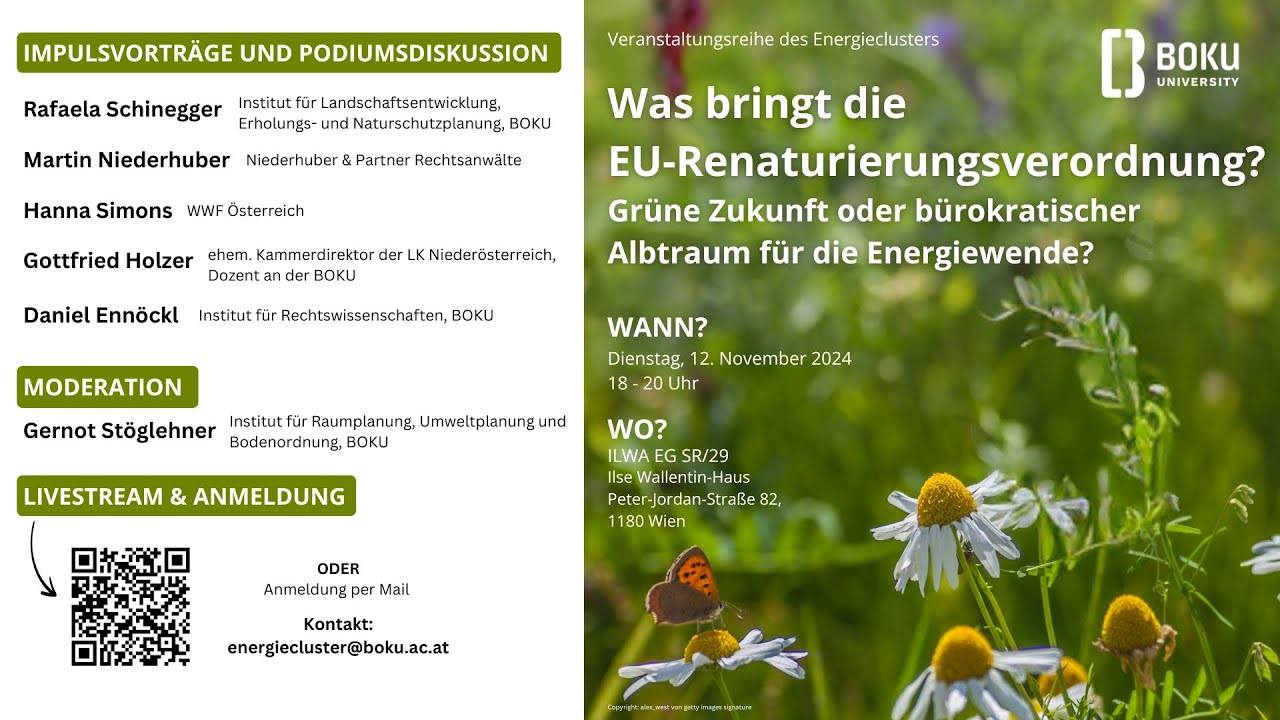 Was bringt die EU-Renaturierungsverordnung für die Energiewende?