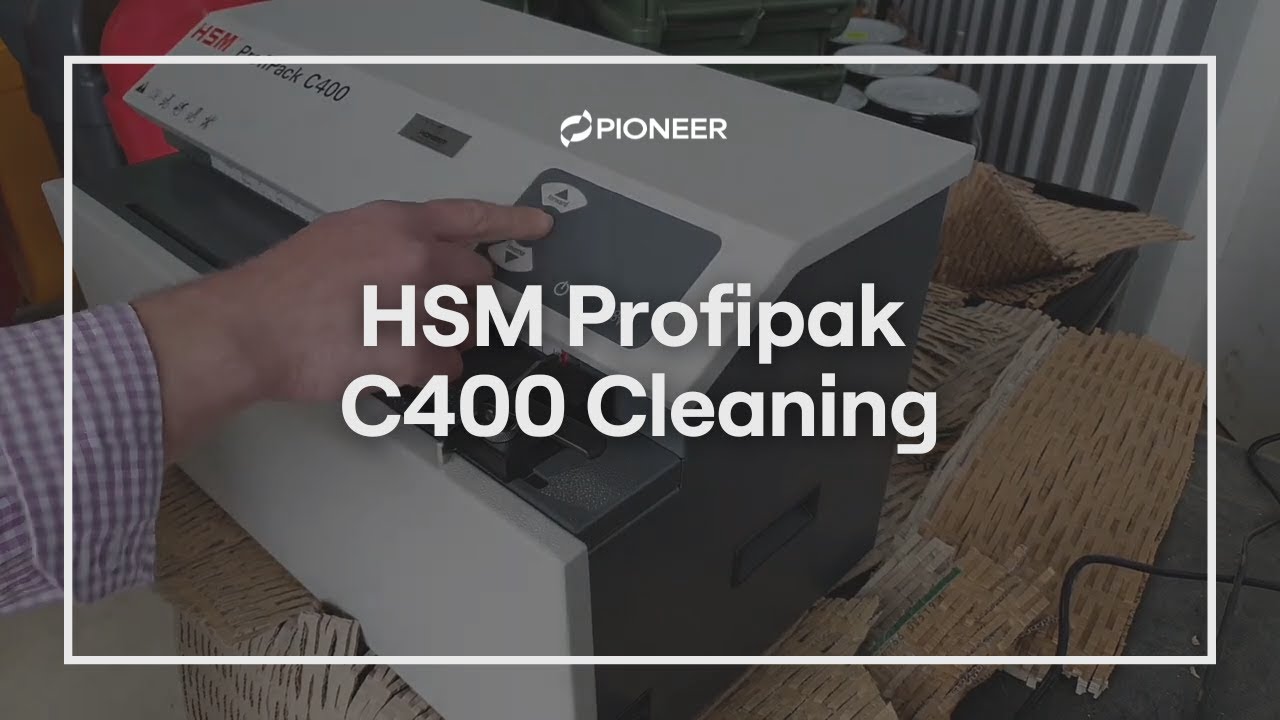 Pioneer Group | HSM ProfiPack C400 Cleaning