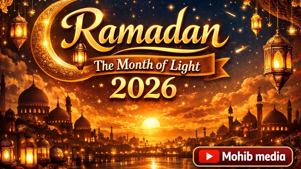 Ramadan The Month Of Light - A Special gift for Ramadan 2026 - Nasheed -Mohib Media's Official Video