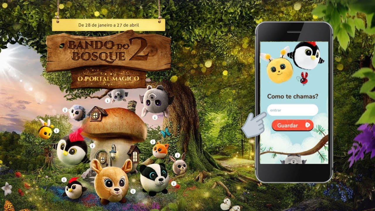 Bando do Bosque 2 o Portal Mágico do Pingo Doce App e Site