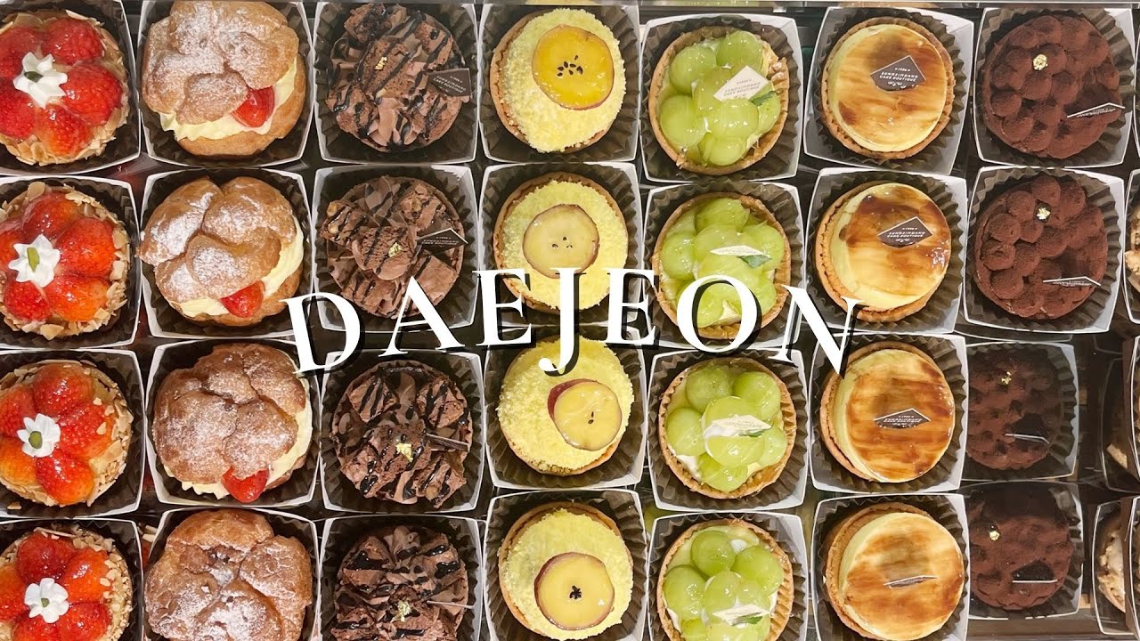 A Day in Daejeon 🇰🇷 | Jungang Market, Sungsimdang Bakery & Cake Boutique, Hanbat Arboretum, Biji