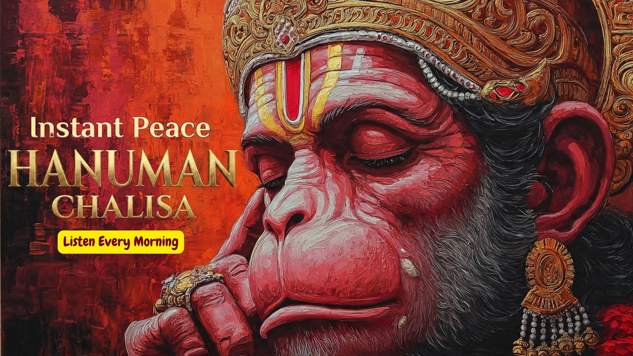 हनुमान चालीसा सुनो रोज़ | Healing, Protection & Positive Energy | Powerful Hanuman Chalisa