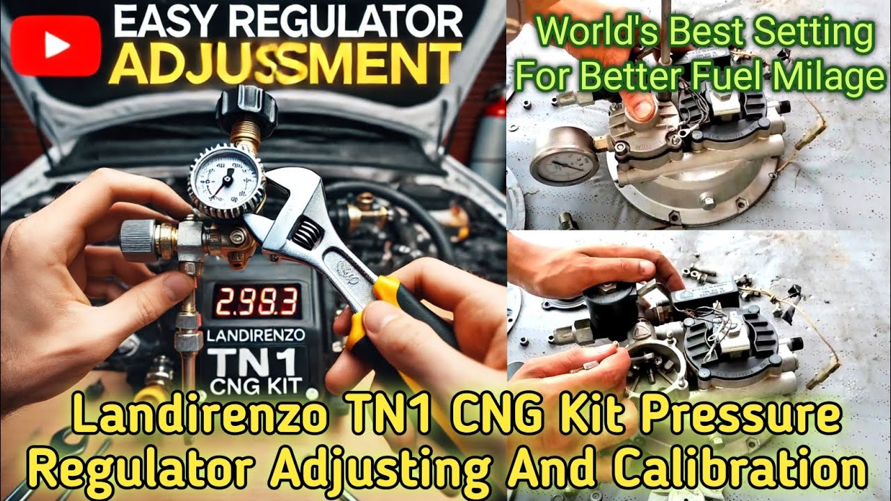 Landirenzo TN1 CNG Kit Pressure Regulator Adjustment & Calibration | Boost Performance & Efficiency