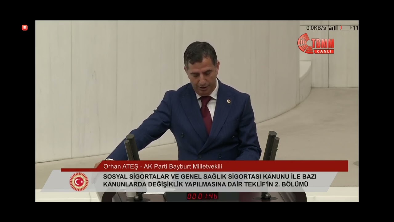 Bayburt Milletvekili Orhan Ateş