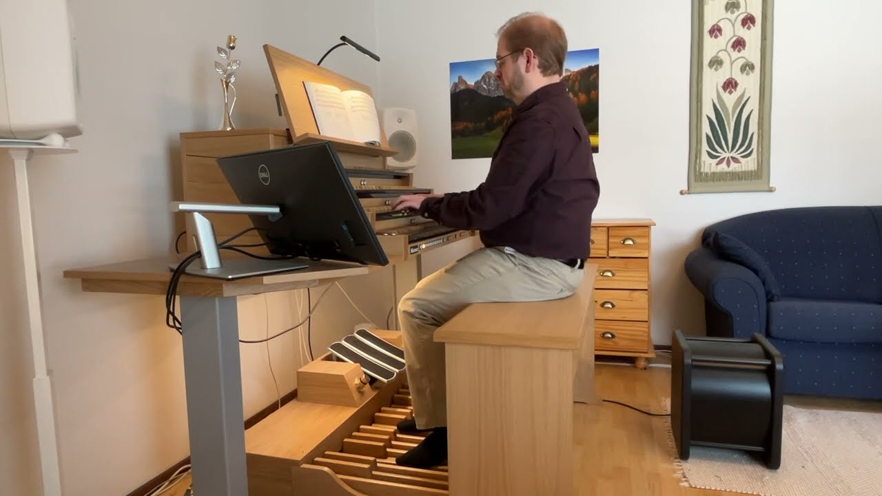Jeesus, lasten ystävä -urkuimprovisaatio