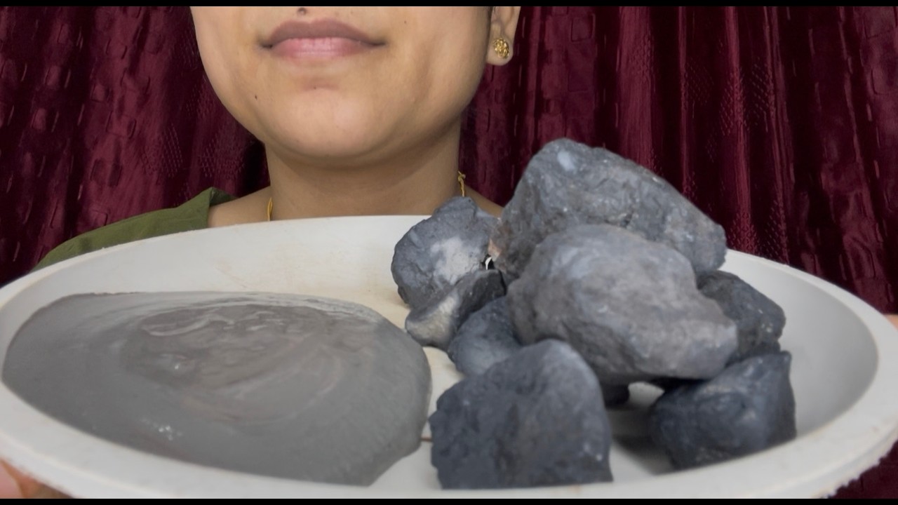 Roasted nakumat with black slate cream