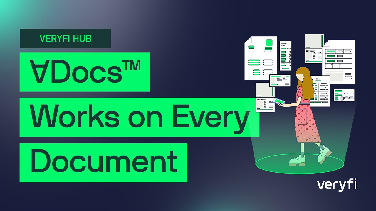 LLM for OCR from Any Document using Veryfi's &forall;Docs