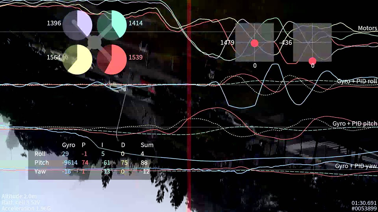 DL265 blackbox Log Of Cleanflight 1.10 With Filters