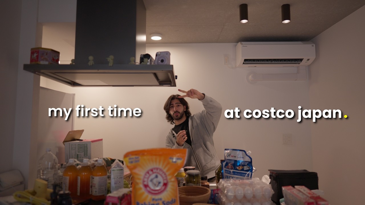 costco japan haul for my first apartment 🇯🇵 (what i bought)