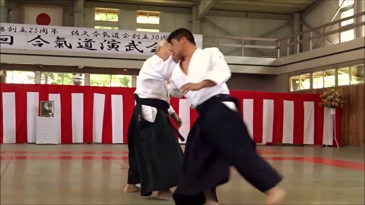 Aikido   Endo Seishiro Shihan   30th Saku Dojo Demonstration 2018