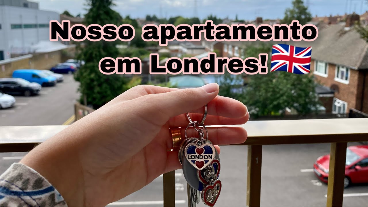 Tour pelo nosso apartamento em Londres!