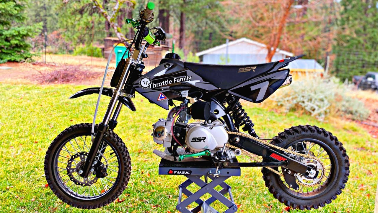 ADDING NEW SHIFTER AND LEVERS TO THE SSR 125 PIT BIKE !!!