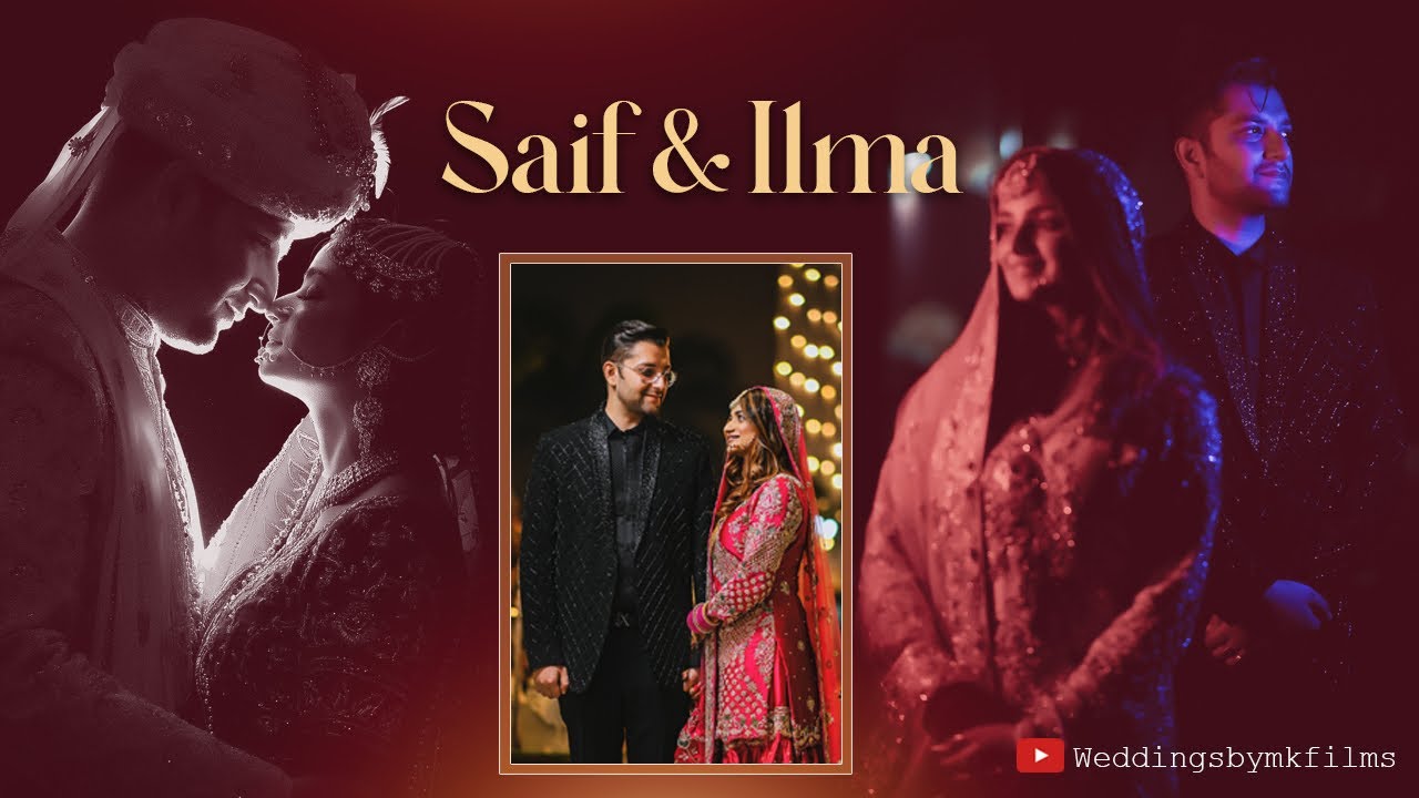 #Bareillywedding#muslimwedding Cinematicweddingteaser|Wedding Teaser | Saif & Ilma  | MK FILMS  |