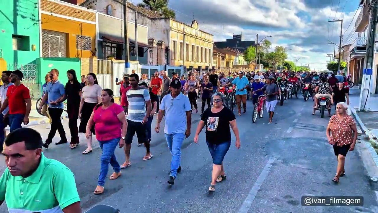 Sepultamento de Luis Odilon em Araruna PB
