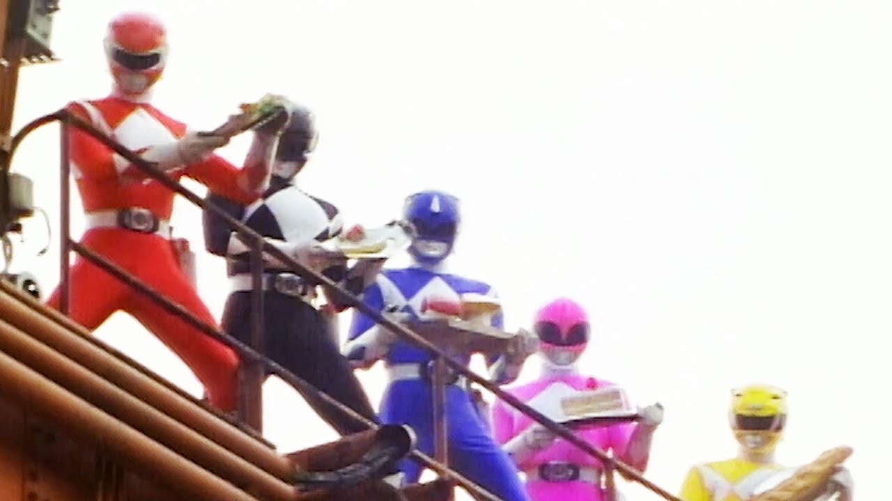 Food Fight | MMPR (Re-Version) | Full Episode | S01A | E06 | Power Rangers Official