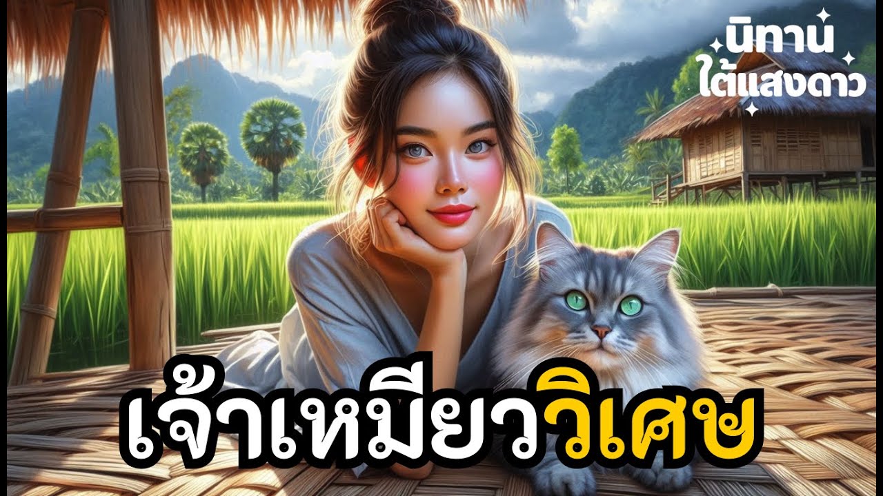 เจ้าเหมียววิเศษ | #นิทานก่อนนอน #นิทานสอนใจ #นิทานพื้นบ้าน