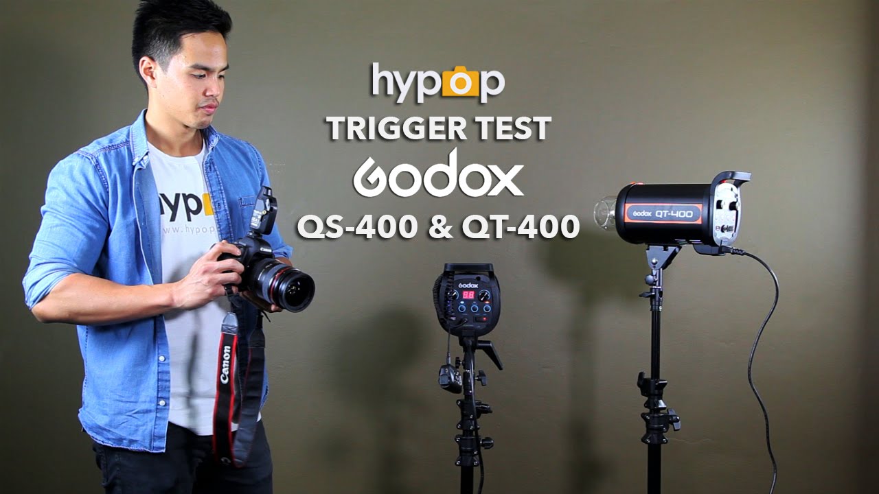Trigger Test between the Godox QS-400 vs QT-400 Flash Strobes
