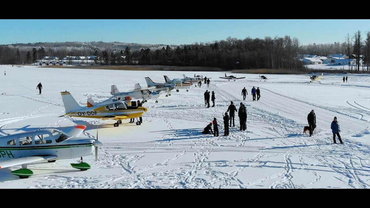 Frozen Lake Flying with the GY80 Horizon