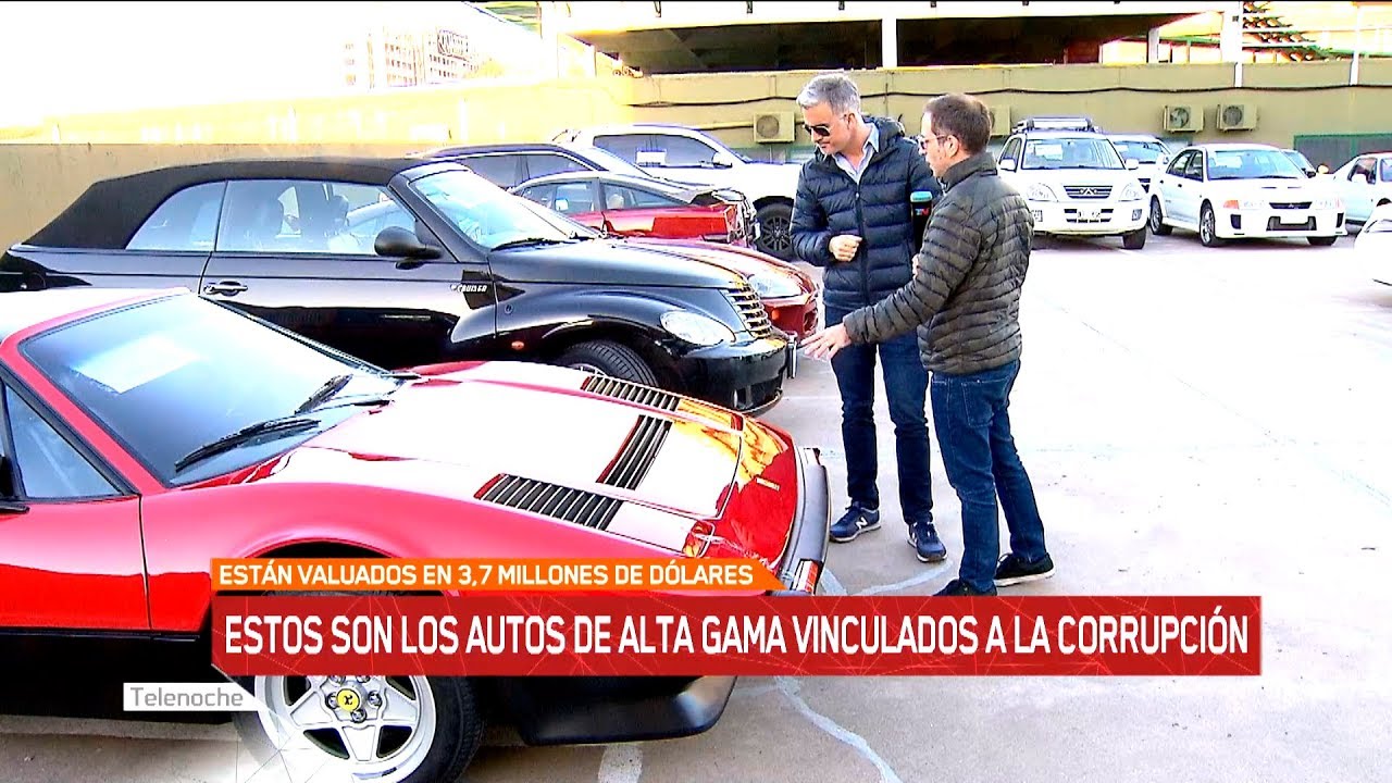 ¡Mirá los autos de alta gama secuestrados en Puerto Madero!
