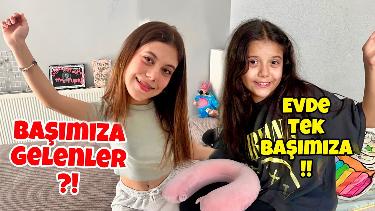 Evde Tek Başımıza Kaldık !! Başımıza Neler Geldi ?! Akşam Vlog
