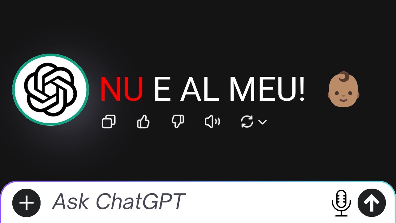 ChatGPT are un copil ?