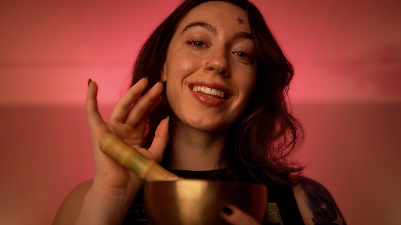 ASMR ✨ Removing Your Negative Thoughts [face touching, positive affirmations]
