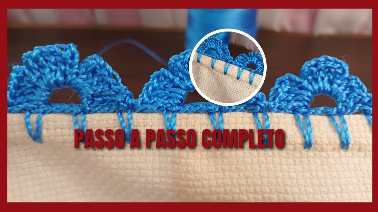 Barradinho de Crochê Fácil e Rápido  Passo a Passo Simples