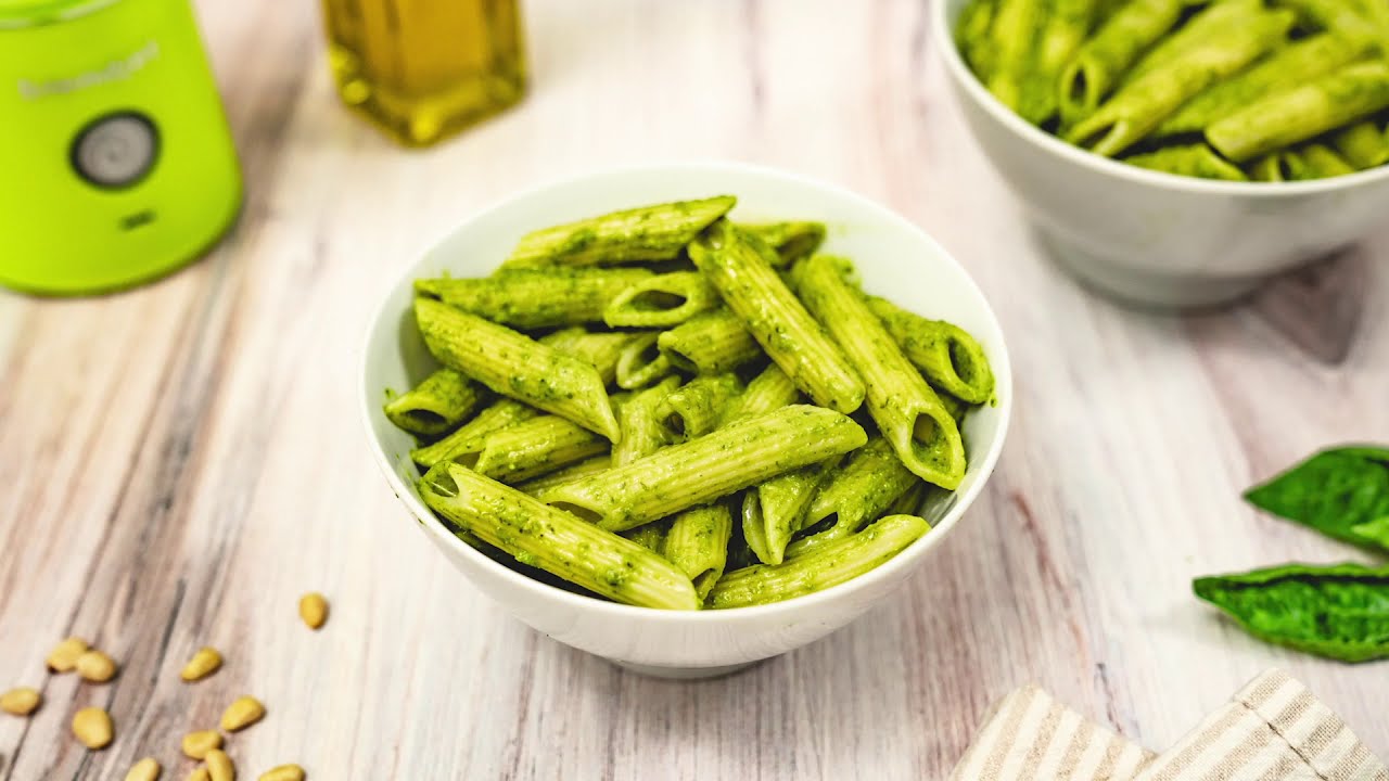 Homemade Blender Pesto Sauce BlendJet Recipe