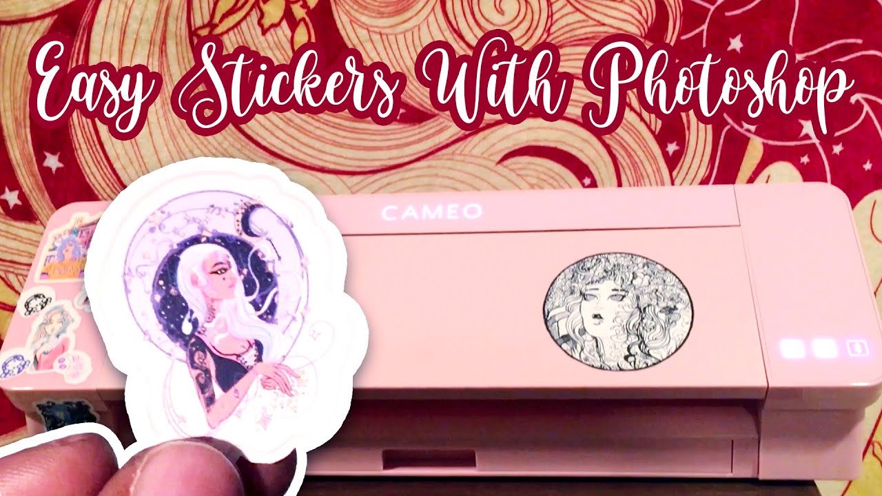How To Make Stickers With Silhouette Cameo 4 - Photoshop Edition