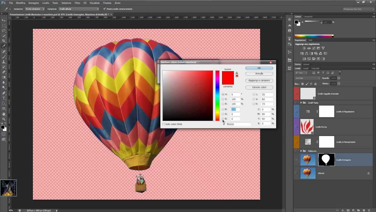 Corso Completo di Photoshop CS6: Maschere di Livello Approfondimento