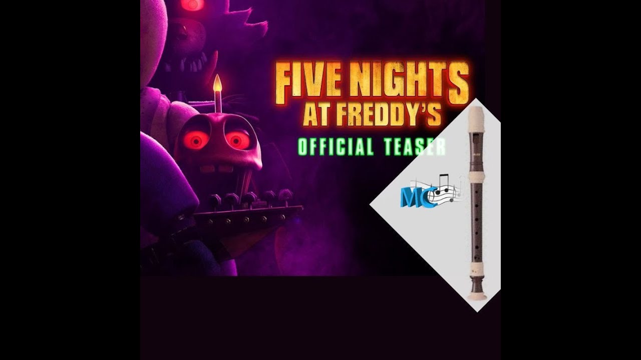 five nights at freddys pelicula flauta con pista