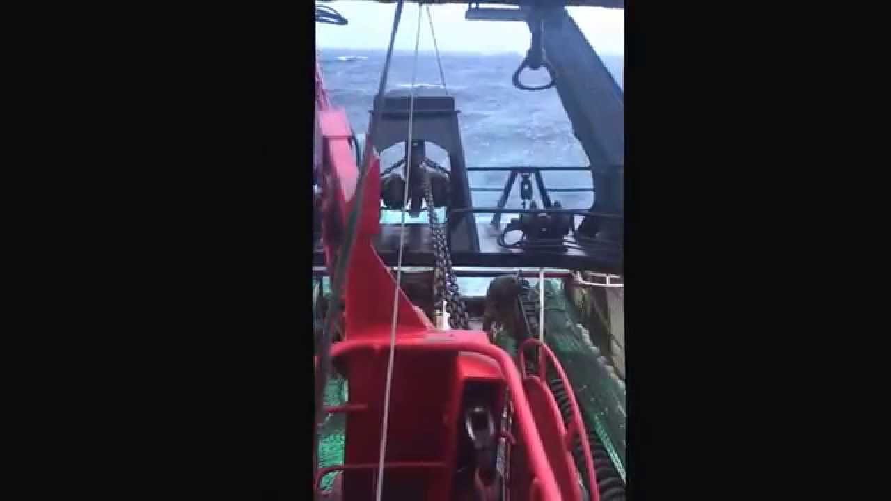 Fishing operations on Rockall Bank onboard Venture.