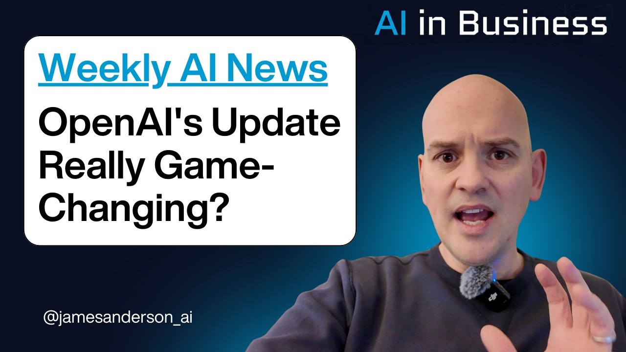 Weekly AI News Roundup: OpenAI's Game-Changing Update Inside