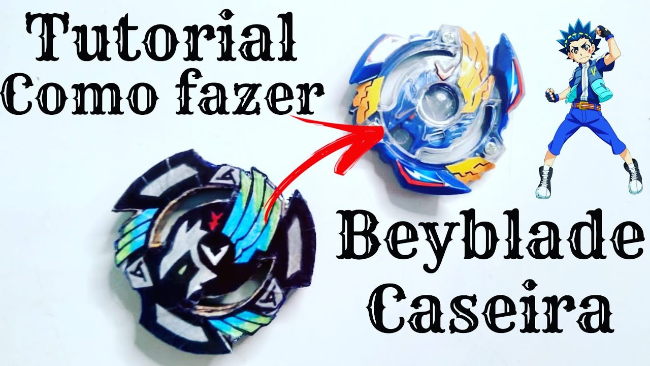 O tutorial mas esperado do século kkk como fazer um Beyblade caseiro de papelão ( deixa o 👍)