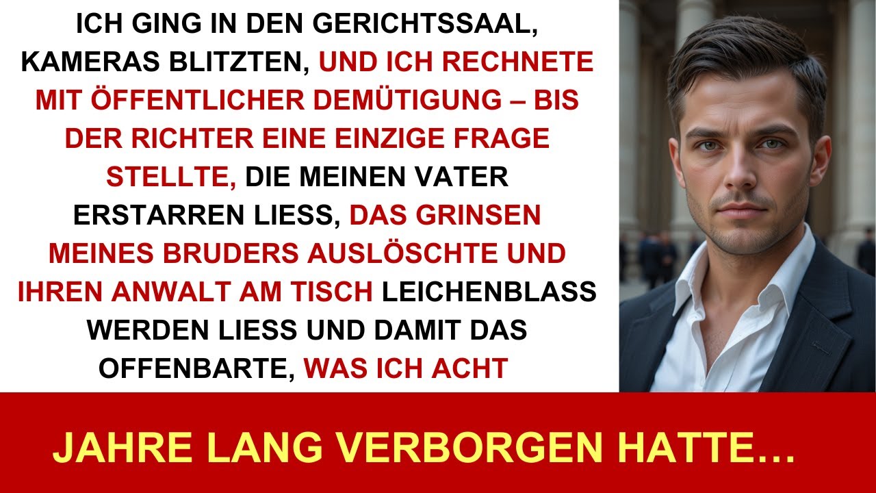 Meine Eltern machten mich mit ihrem Anwalt vor allen bankrott – bis der Richter eine Frage stellte…