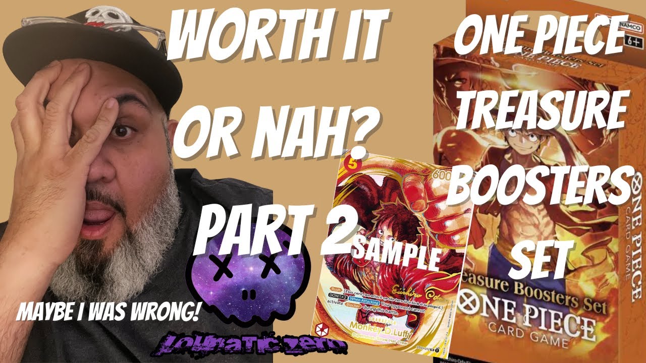 **HONEST REVIEW - PART 2** ONE PIECE TCG - TREASURES BOOSTER SET -   LOUNATIC ZERO