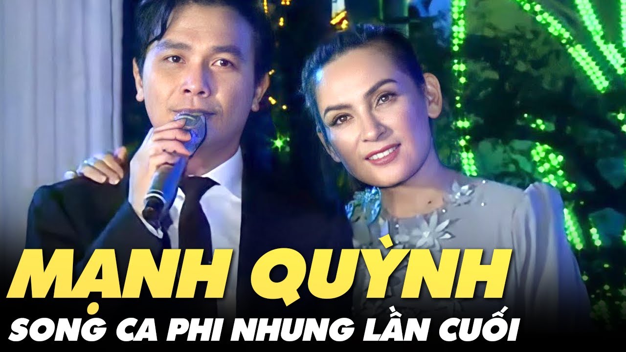 Mạnh Quỳnh nói những lời chia ly Phi Nhung trong đêm diễn cuối cùng - Ai xem cũng Khóc
