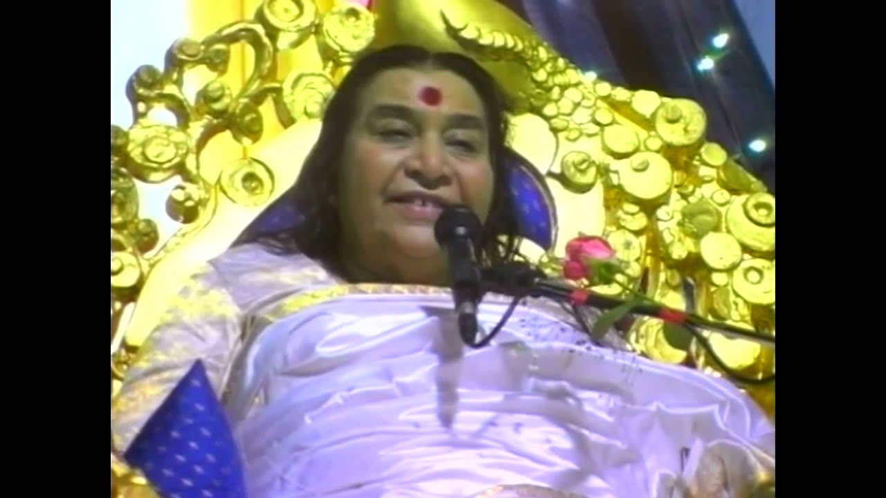 1997-0525 Adi Shakti puja - Respect Mother Earh, Why are we in Sahaja Yoga