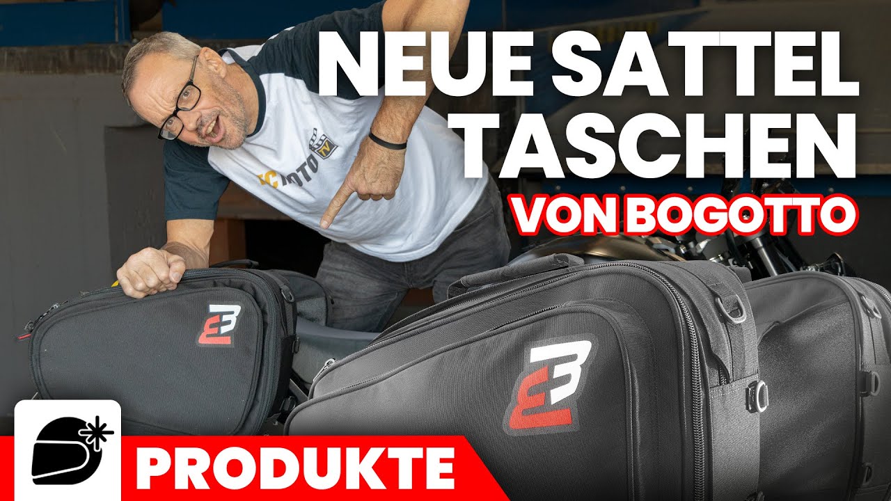 Gep&auml;cktaschen f&uuml;r's Motorrad - Softbags