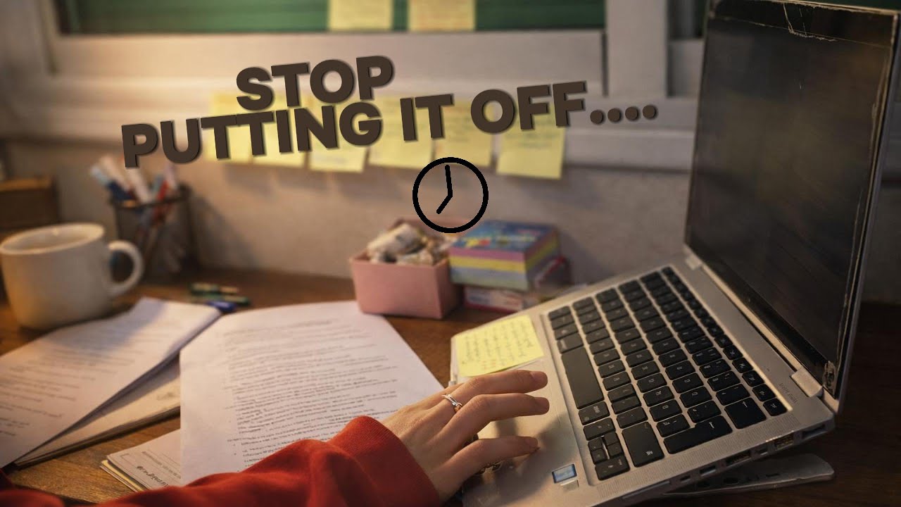 Study With Me for When You Feel Behind – 2h Productive Session