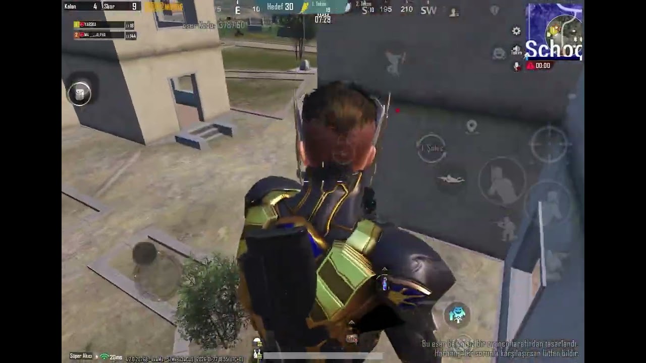 PUBG WOW GAMEPLAY🤩EFSANE VURUŞ YAPTIM | PUBG MOBİLE