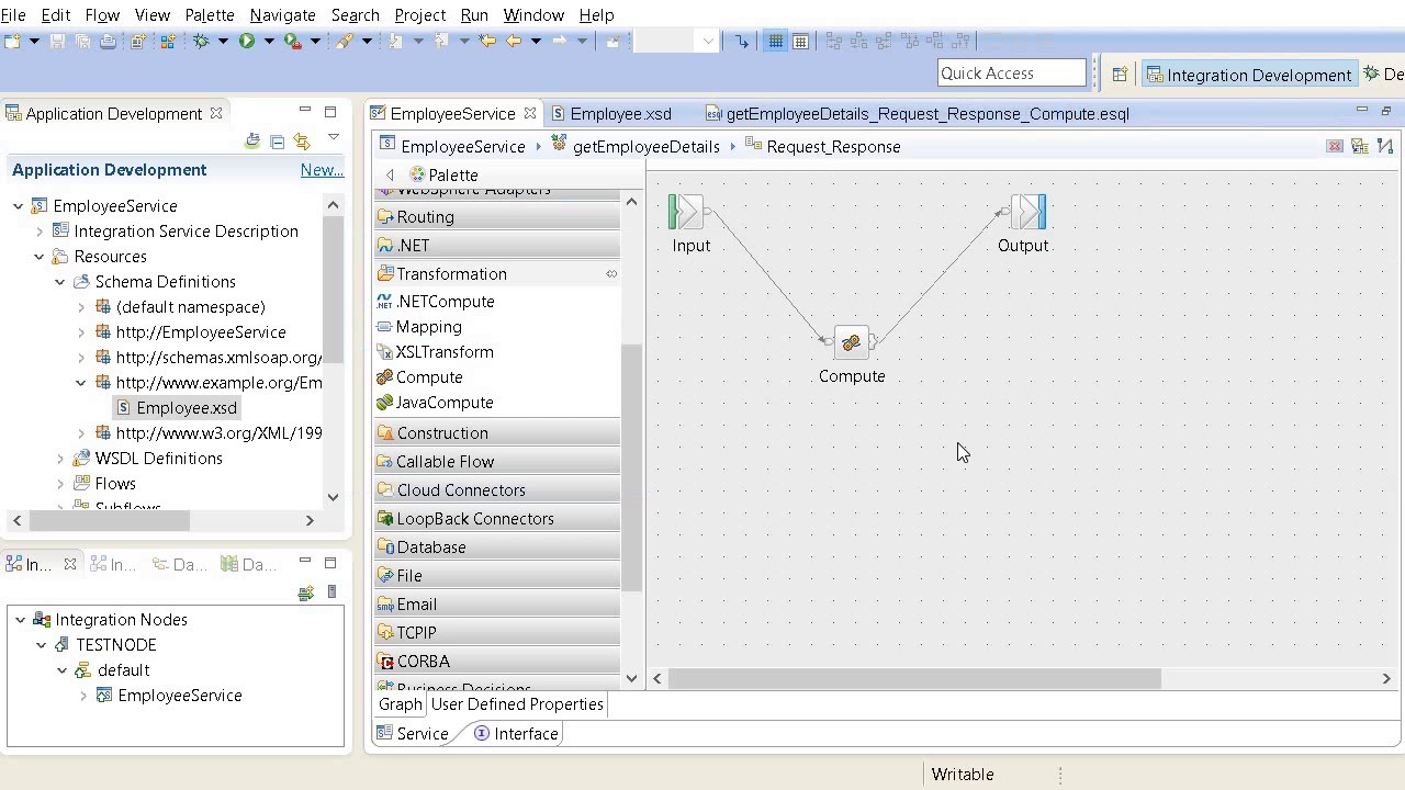 6 IBM Integration Bus v10 Tutorials ESQL Introduction