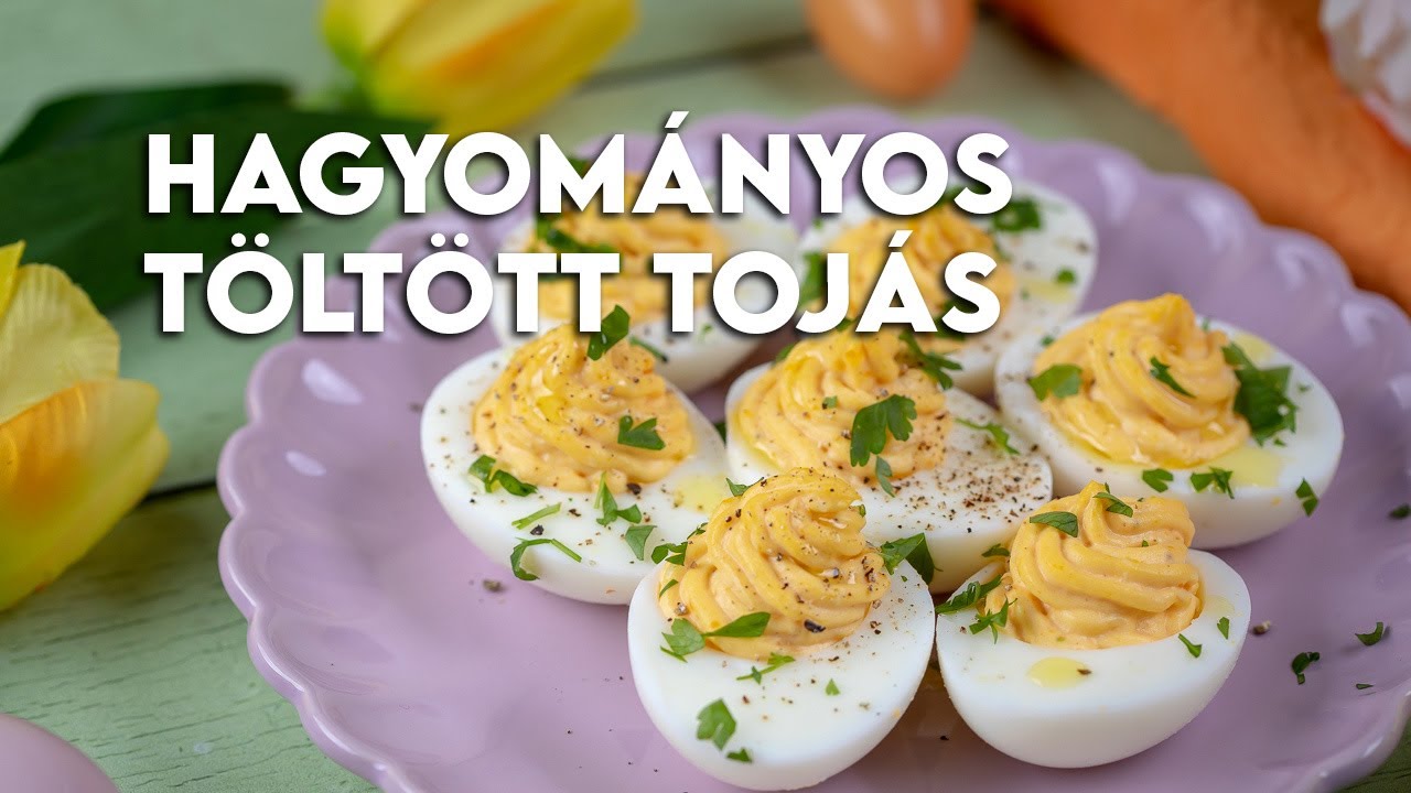 Hagyományos töltött tojás | Mindmegette.hu