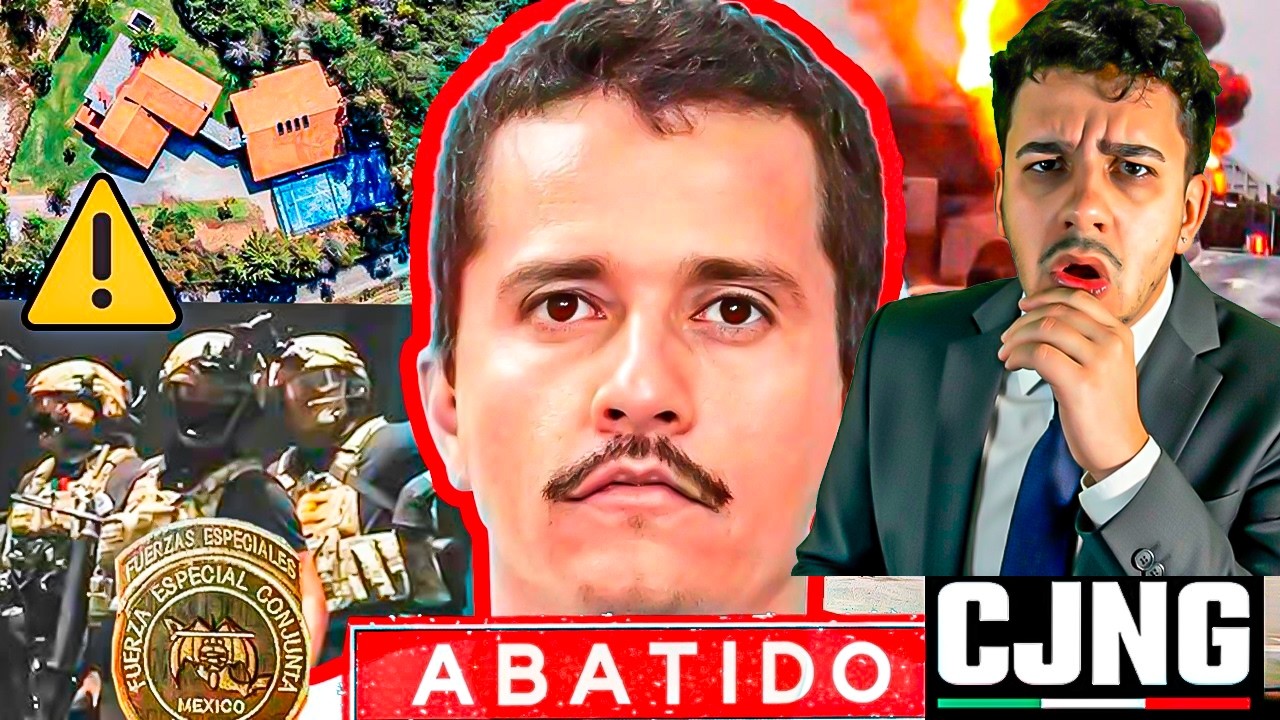 ESPAÑOL REACCIONA A lo QUE PASO CON EL MENCHO🇲🇽 Líder del CJNG 🔴 OPERATIVO en TAPALPA, Jalisco