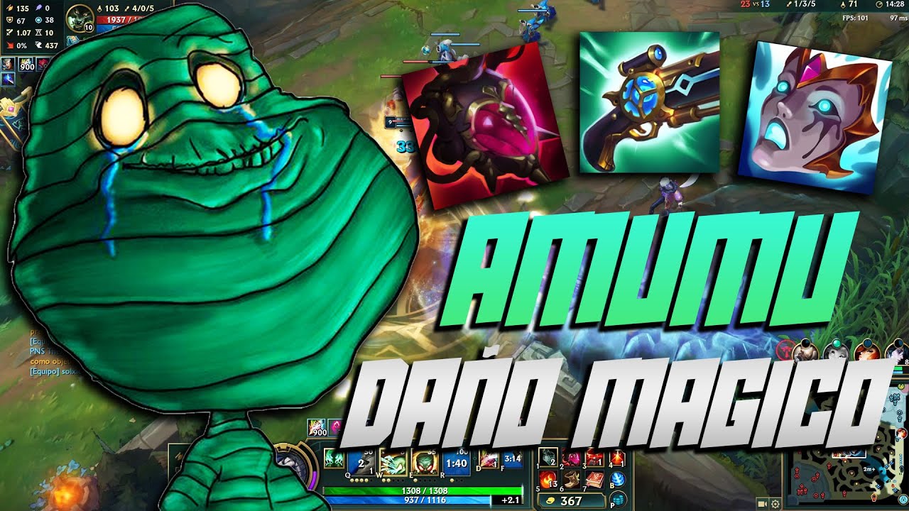 AMUMU FULL AP EXPLOTA a TODOS con una sola R 🔥🥵