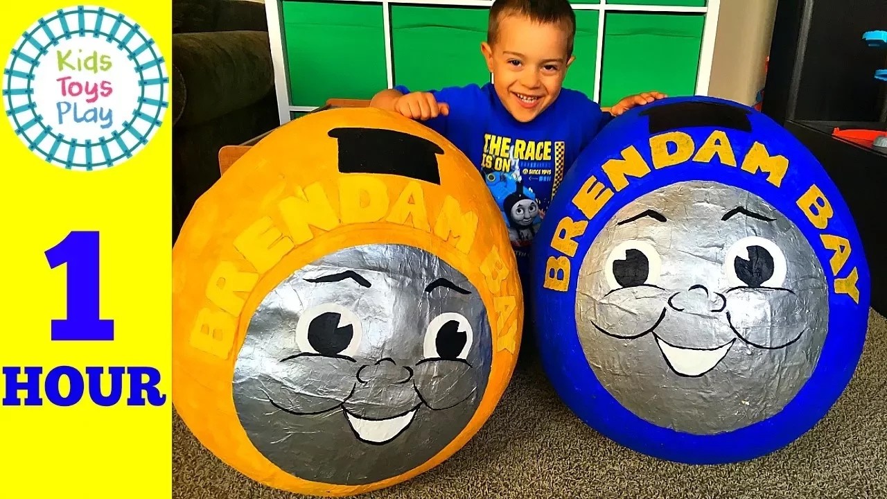 Thomas & Friends Giant Surprise Eggs Unboxing Compilation