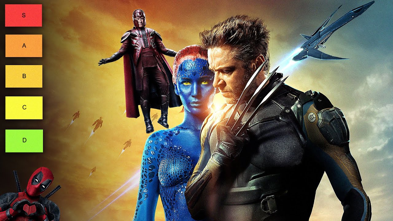 Tier List Filme X-Men si Deadpool
