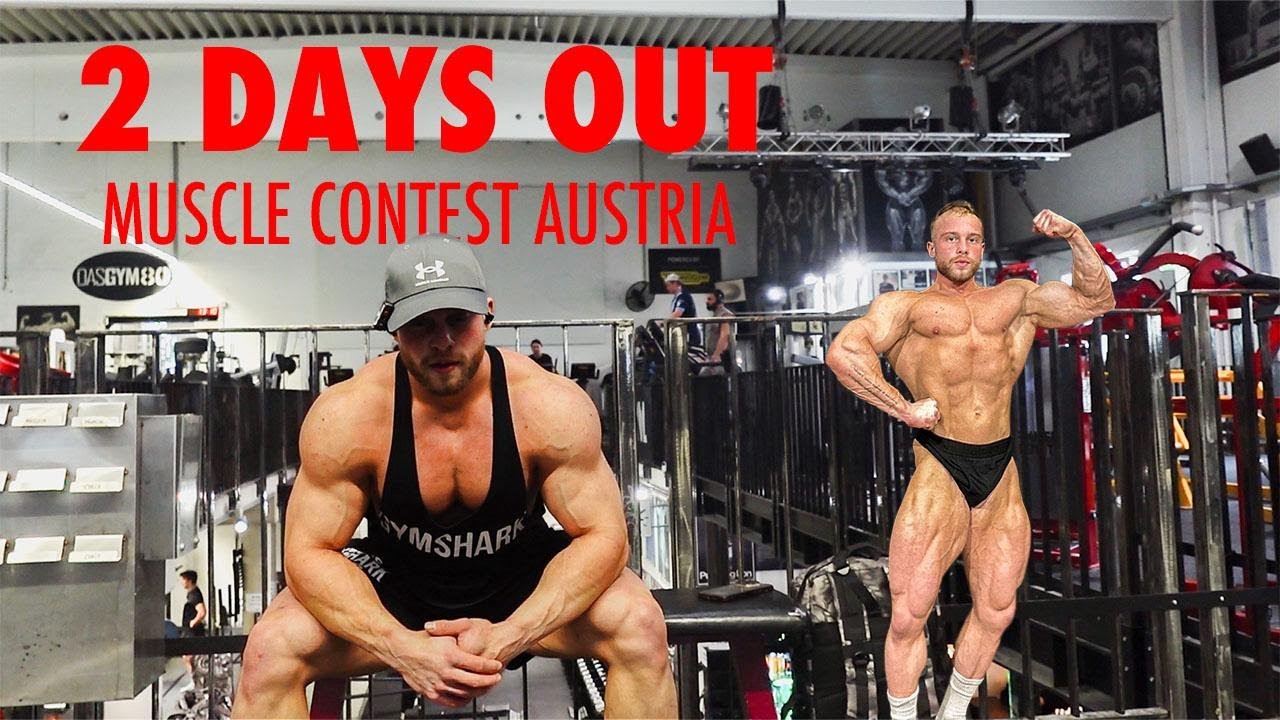Musclecontest Austria - 2 days out vlog