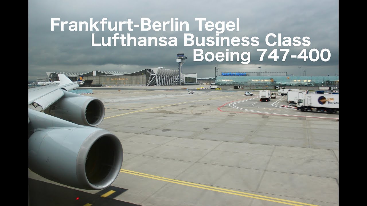 Flight Report: Frankfurt-Berlin Lufthansa Boeing 747 Business Class